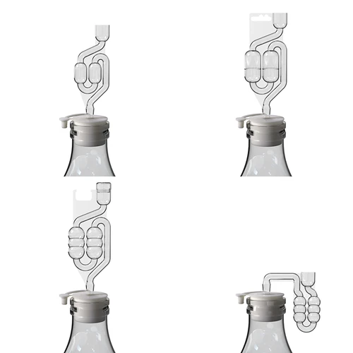 Kork till ballong fi 48/51 mm med stängning - 4