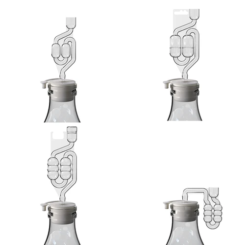 Kork till ballong fi 50/54 mm med stängning - 4