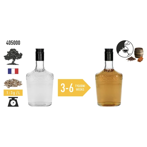 Kraftigt rostade ekflingor, 20 g - 7