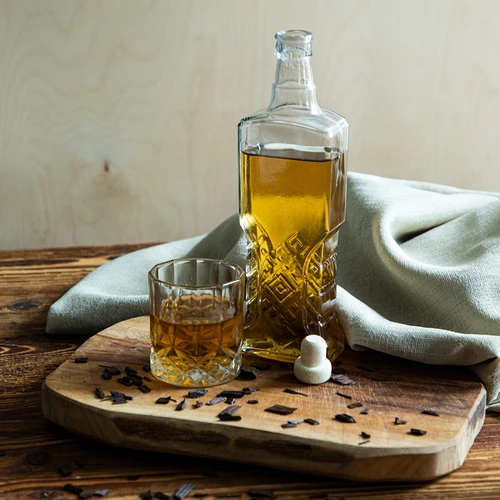 Kredensflaska 0,5 L med kork - 6