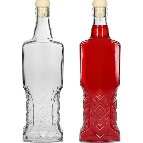 Kredensflaska 0,5 L med kork - 4