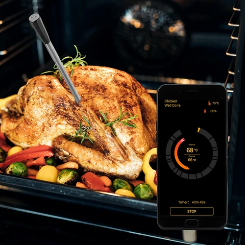 Kulinarisk termometer med trådlös Bluetooth-sond - 14