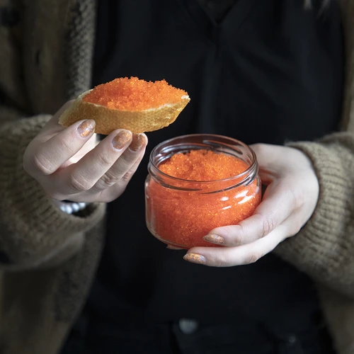 Låg burk 200ml - med guldfärgat lock fi 82/6, 6st. - 6