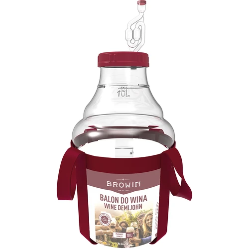 Lätt, okrossbart vinkärl med bärremmar, 10 L - 3