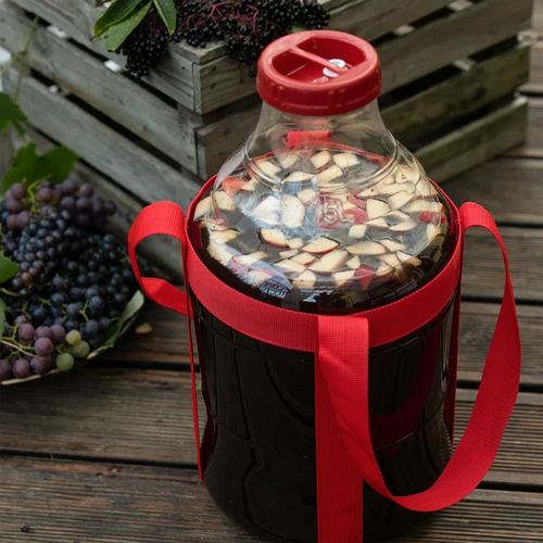 Lätt, okrossbart vinkärl med bärremmar, 15 L - 9