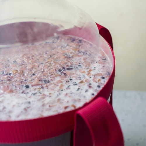 Lätt, okrossbart vinkärl med bärremmar, 25 L - 16