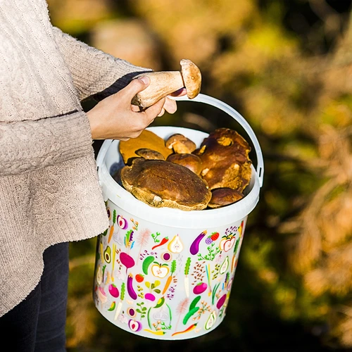 Livsmedelshink med lock 10 L - grönsaker - 3