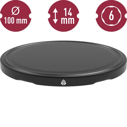 Lock fi 100 svart - 10 st. - 5