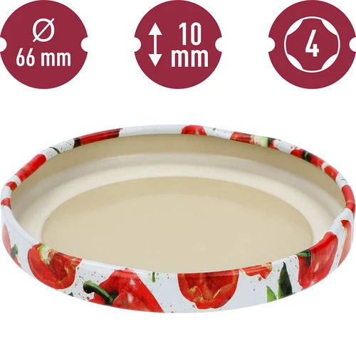 Lock fi 66/4 paprikateckningar - 10 st. - 4