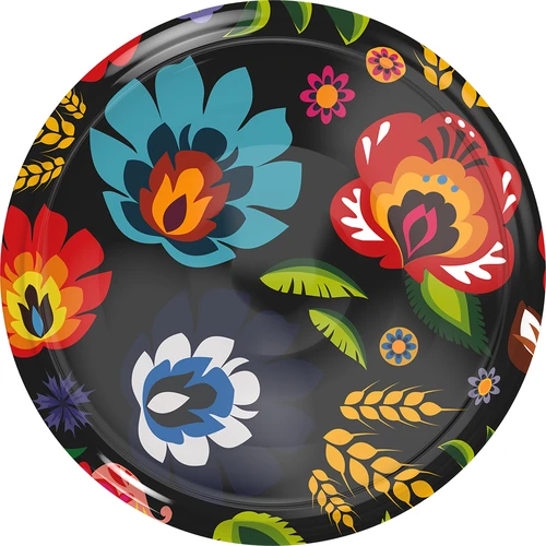 Lock fi 66/4 svart Folk - 10 st.