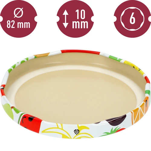 Lock fi 82/6 frukt - 10 st. - 4