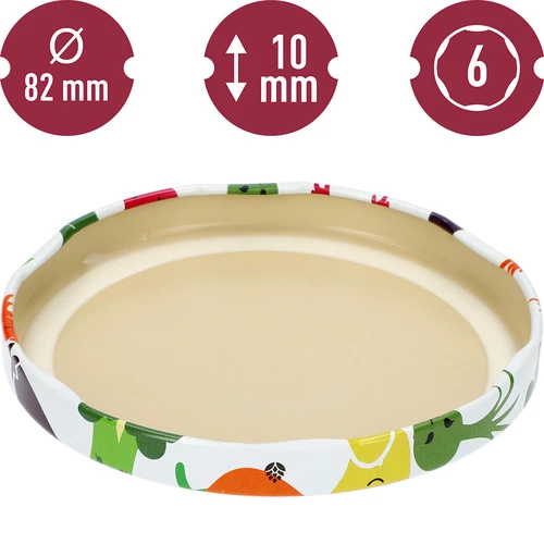 Lock fi 82/6 grönsaksansikten - 10 st. - 4