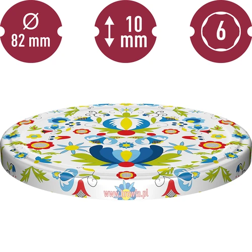 Lock fi 82/6 kasjubisk - 10 st. - 3