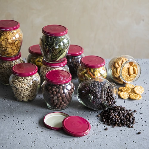 Lock fi 82/6 vinröd - 10 st. - 7