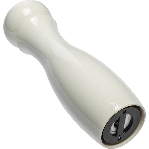 Manuell kvarn för peppar och salt, 21 cm, vit - 2
