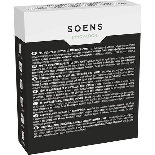 Mård- och gnagaravskräckare för bil (ultraljud) - 12