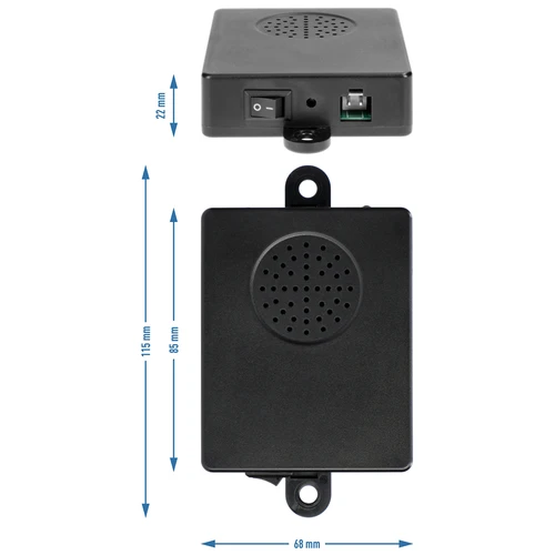Mård- och gnagaravskräckare för bil (ultraljud) - 3