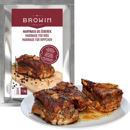 Marinad för revbensspjäll - blandning av örter och kryddor, 35 g - 5