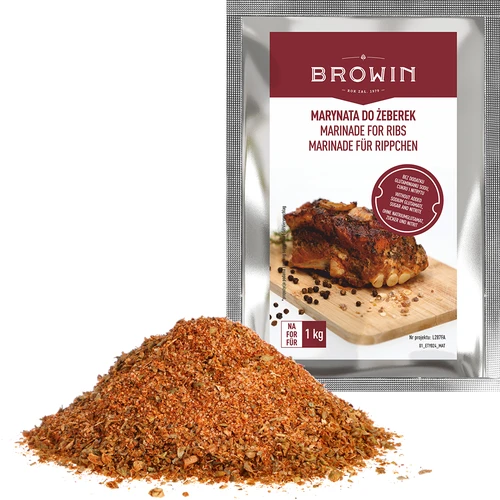 Marinad för revbensspjäll - blandning av örter och kryddor, 35 g - 4