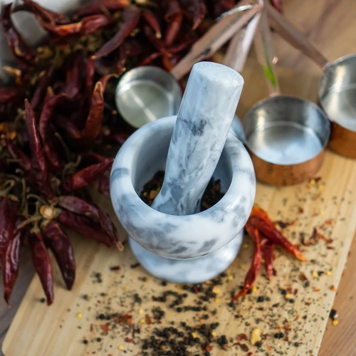 Marmormortel för köket, grå, fi 10,5 cm - 11