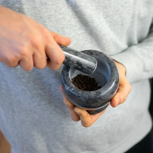 Marmormortel för köket, svart, fi 10,5 cm - 13