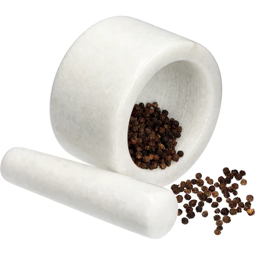 Marmormortel för köket, vit, fi 10 cm - 9