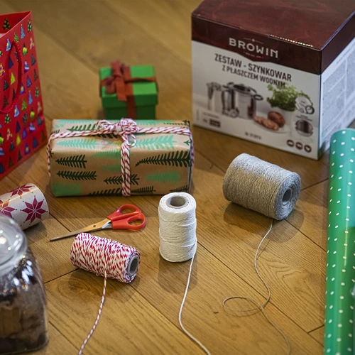 Matt linnecharkuterisnöre (240°C) 190 m - 2