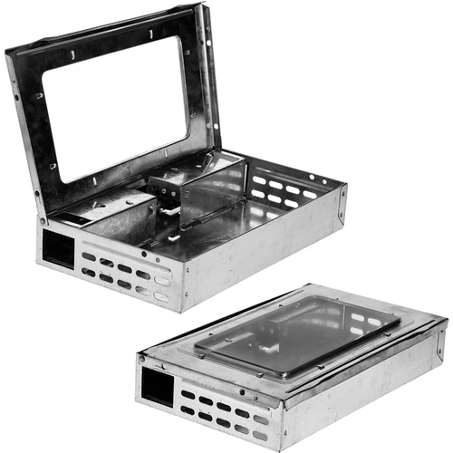 Metallisk musfälla - levandefångstfälla - 4