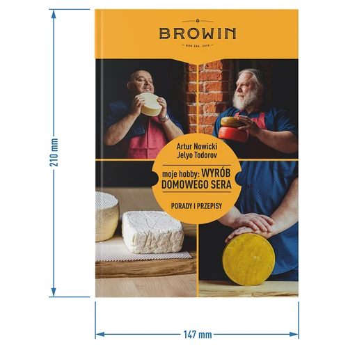 Mitt hobby: Tillverkning av hemmagjord ost - bok (på polska) - 6