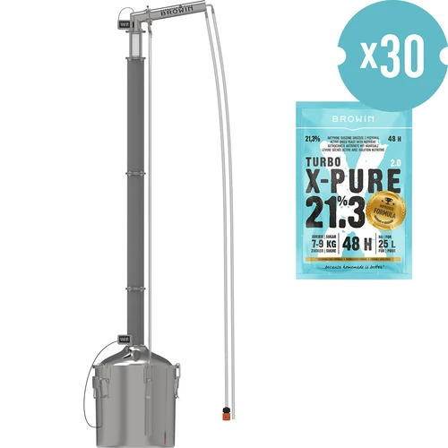 Modulär destillator Convex 30 L elektrisk - Aabratek