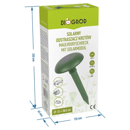 Mullvadsavvisare med solcellsdrift - 8