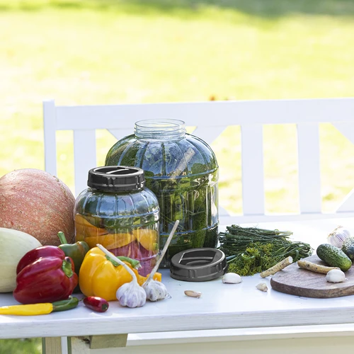 Multifunktionell burk 12L med lock - 10