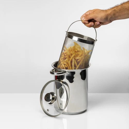 Multifunktionell gryta med korg - 8