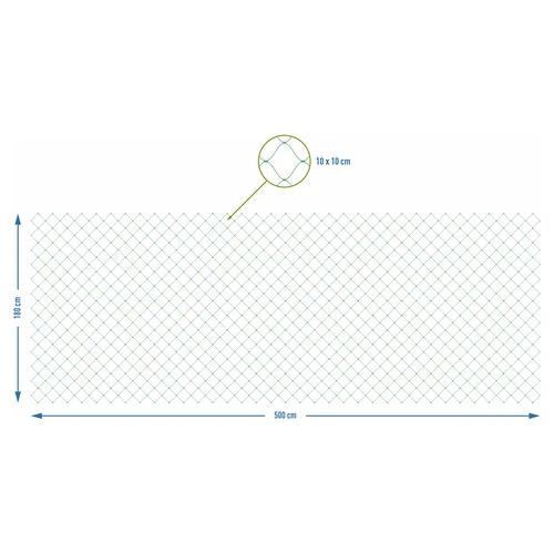 Nät för klätterväxter, 1,8 x 5m - 3
