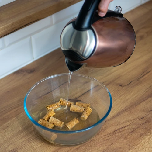 Naturlig konisk kork fi16/21mm - agglomererad - 100st. - 4