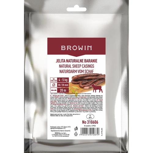 Naturliga fårfjälster kal. 18/20 mm, 20 m