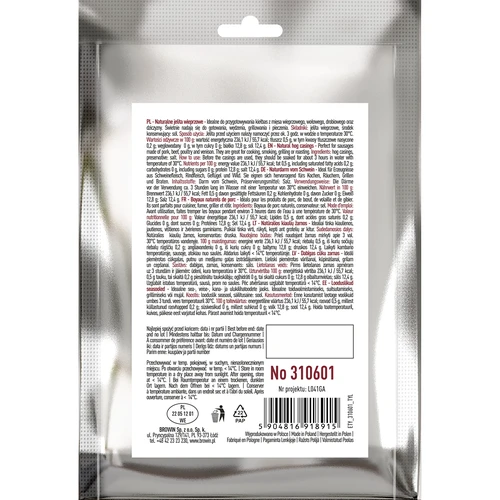 Naturliga svinfjälster - kaliber 28/30mm, 15m - 2