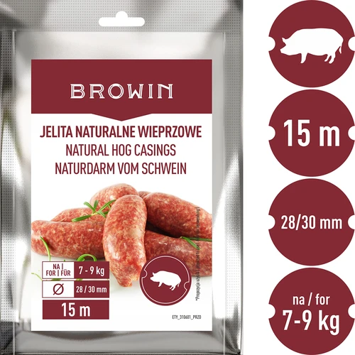 Naturliga svinfjälster - kaliber 28/30mm, 15m - 3