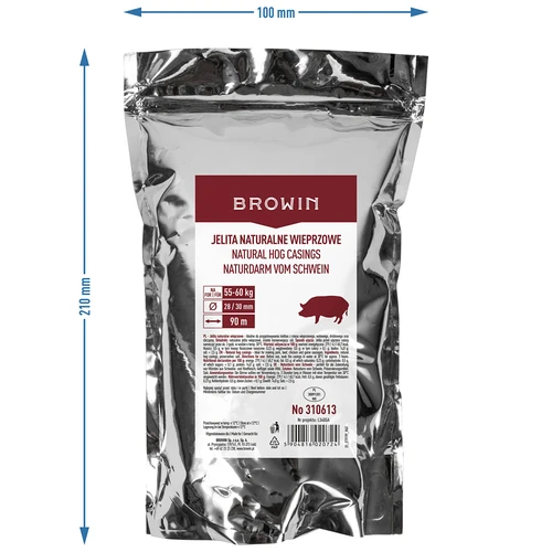 Naturliga svintarmar 28/30, 90m - 4