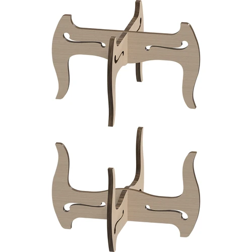 Okrossbar burk 8L med kran och tvåsidigt, träställ - 7