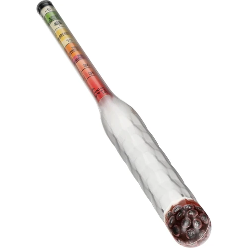 Okrossbar sockerhaltmätare med provrör, mätområde: -5-35°Blg - 2