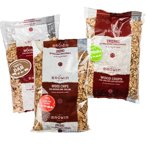 Paket med rökspån – körsbär, äpple och ek