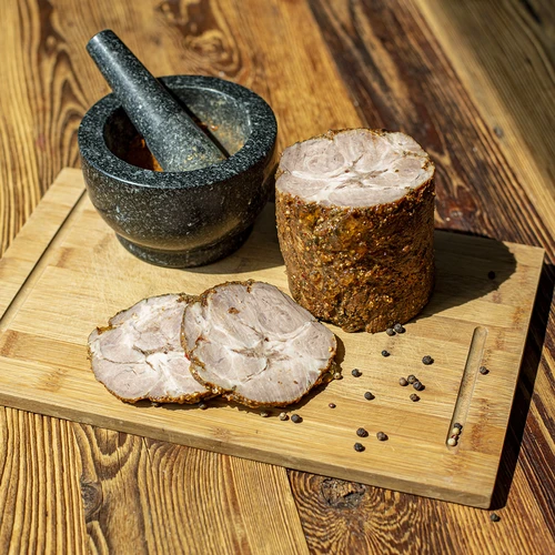 Paket med vattenmantlad skinkkokare 1,5 kg + kastrull - 23