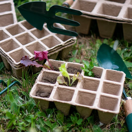 Papperskrukor 4 x 4 x 4,5, set om 5 st. - 6