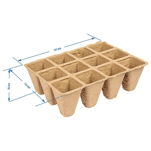 Papperskrukor 4 x 4 x 4,5, set om 5 st. - 4