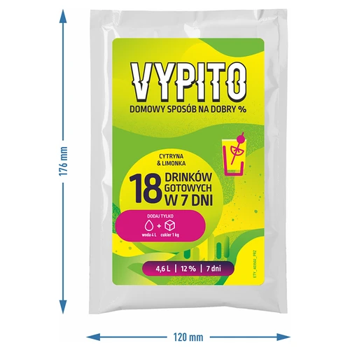 Partyset - Vypito Citron och lime - 5