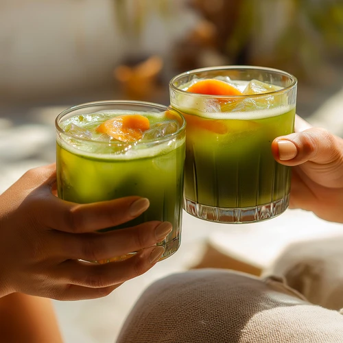 Partyset - Vypito Matcha och aprikos - 12