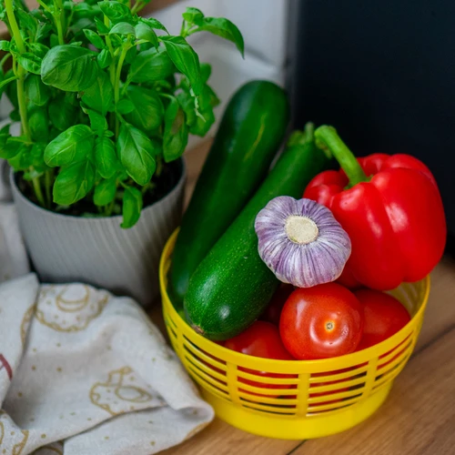 Plastkorg för Dam 5L, gul - 7