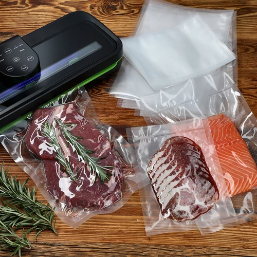 Präglade påsar för vakuumförpackare 15x20 cm, 50 st. - 10