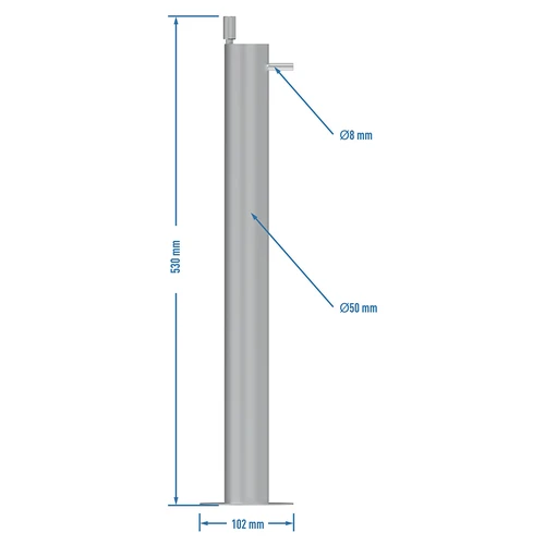Premium filtreringskolonn i rostfritt stål, inklusive tillbehör och aktivt kol - 12
